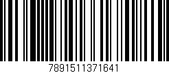 Código de barras (EAN, GTIN, SKU, ISBN): '7891511371641'