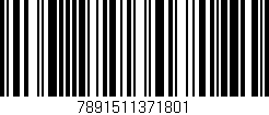 Código de barras (EAN, GTIN, SKU, ISBN): '7891511371801'