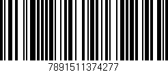 Código de barras (EAN, GTIN, SKU, ISBN): '7891511374277'