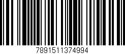 Código de barras (EAN, GTIN, SKU, ISBN): '7891511374994'