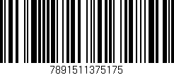 Código de barras (EAN, GTIN, SKU, ISBN): '7891511375175'