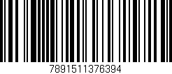 Código de barras (EAN, GTIN, SKU, ISBN): '7891511376394'