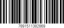 Código de barras (EAN, GTIN, SKU, ISBN): '7891511382869'