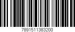 Código de barras (EAN, GTIN, SKU, ISBN): '7891511383200'