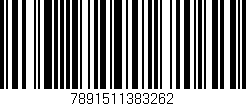 Código de barras (EAN, GTIN, SKU, ISBN): '7891511383262'