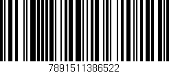 Código de barras (EAN, GTIN, SKU, ISBN): '7891511386522'