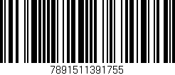 Código de barras (EAN, GTIN, SKU, ISBN): '7891511391755'