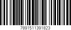 Código de barras (EAN, GTIN, SKU, ISBN): '7891511391823'