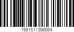 Código de barras (EAN, GTIN, SKU, ISBN): '7891511396064'