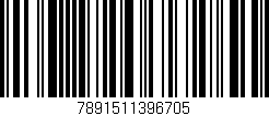 Código de barras (EAN, GTIN, SKU, ISBN): '7891511396705'