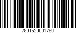 Código de barras (EAN, GTIN, SKU, ISBN): '7891529001769'