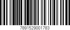 Código de barras (EAN, GTIN, SKU, ISBN): '7891529001783'