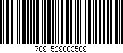 Código de barras (EAN, GTIN, SKU, ISBN): '7891529003589'