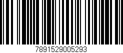 Código de barras (EAN, GTIN, SKU, ISBN): '7891529005293'