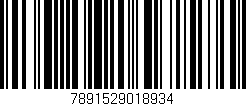 Código de barras (EAN, GTIN, SKU, ISBN): '7891529018934'