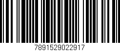 Código de barras (EAN, GTIN, SKU, ISBN): '7891529022917'