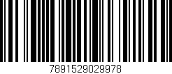 Código de barras (EAN, GTIN, SKU, ISBN): '7891529029978'