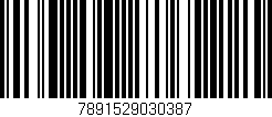 Código de barras (EAN, GTIN, SKU, ISBN): '7891529030387'