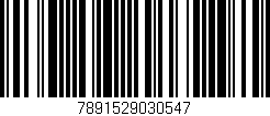 Código de barras (EAN, GTIN, SKU, ISBN): '7891529030547'