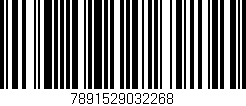 Código de barras (EAN, GTIN, SKU, ISBN): '7891529032268'