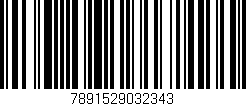 Código de barras (EAN, GTIN, SKU, ISBN): '7891529032343'