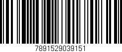 Código de barras (EAN, GTIN, SKU, ISBN): '7891529039151'