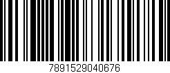 Código de barras (EAN, GTIN, SKU, ISBN): '7891529040676'