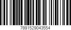 Código de barras (EAN, GTIN, SKU, ISBN): '7891529043554'