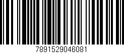 Código de barras (EAN, GTIN, SKU, ISBN): '7891529046081'