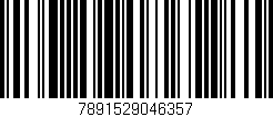 Código de barras (EAN, GTIN, SKU, ISBN): '7891529046357'