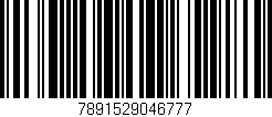 Código de barras (EAN, GTIN, SKU, ISBN): '7891529046777'