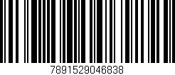 Código de barras (EAN, GTIN, SKU, ISBN): '7891529046838'