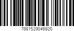 Código de barras (EAN, GTIN, SKU, ISBN): '7891529046920'