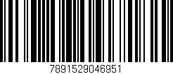 Código de barras (EAN, GTIN, SKU, ISBN): '7891529046951'