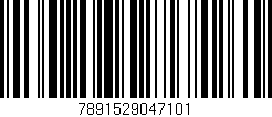 Código de barras (EAN, GTIN, SKU, ISBN): '7891529047101'