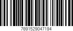 Código de barras (EAN, GTIN, SKU, ISBN): '7891529047194'