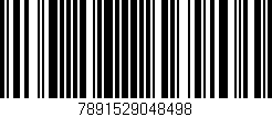 Código de barras (EAN, GTIN, SKU, ISBN): '7891529048498'