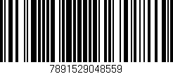 Código de barras (EAN, GTIN, SKU, ISBN): '7891529048559'