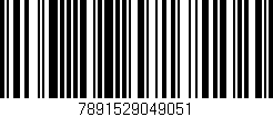 Código de barras (EAN, GTIN, SKU, ISBN): '7891529049051'