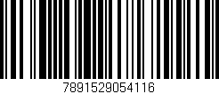 Código de barras (EAN, GTIN, SKU, ISBN): '7891529054116'