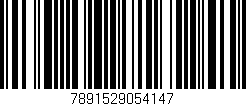 Código de barras (EAN, GTIN, SKU, ISBN): '7891529054147'