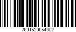 Código de barras (EAN, GTIN, SKU, ISBN): '7891529054802'