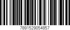 Código de barras (EAN, GTIN, SKU, ISBN): '7891529054857'