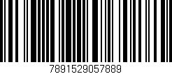 Código de barras (EAN, GTIN, SKU, ISBN): '7891529057889'