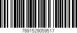 Código de barras (EAN, GTIN, SKU, ISBN): '7891529059517'