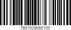 Código de barras (EAN, GTIN, SKU, ISBN): '7891529060100'