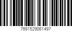 Código de barras (EAN, GTIN, SKU, ISBN): '7891529061497'