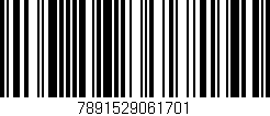 Código de barras (EAN, GTIN, SKU, ISBN): '7891529061701'