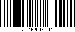 Código de barras (EAN, GTIN, SKU, ISBN): '7891529069011'