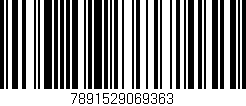 Código de barras (EAN, GTIN, SKU, ISBN): '7891529069363'
